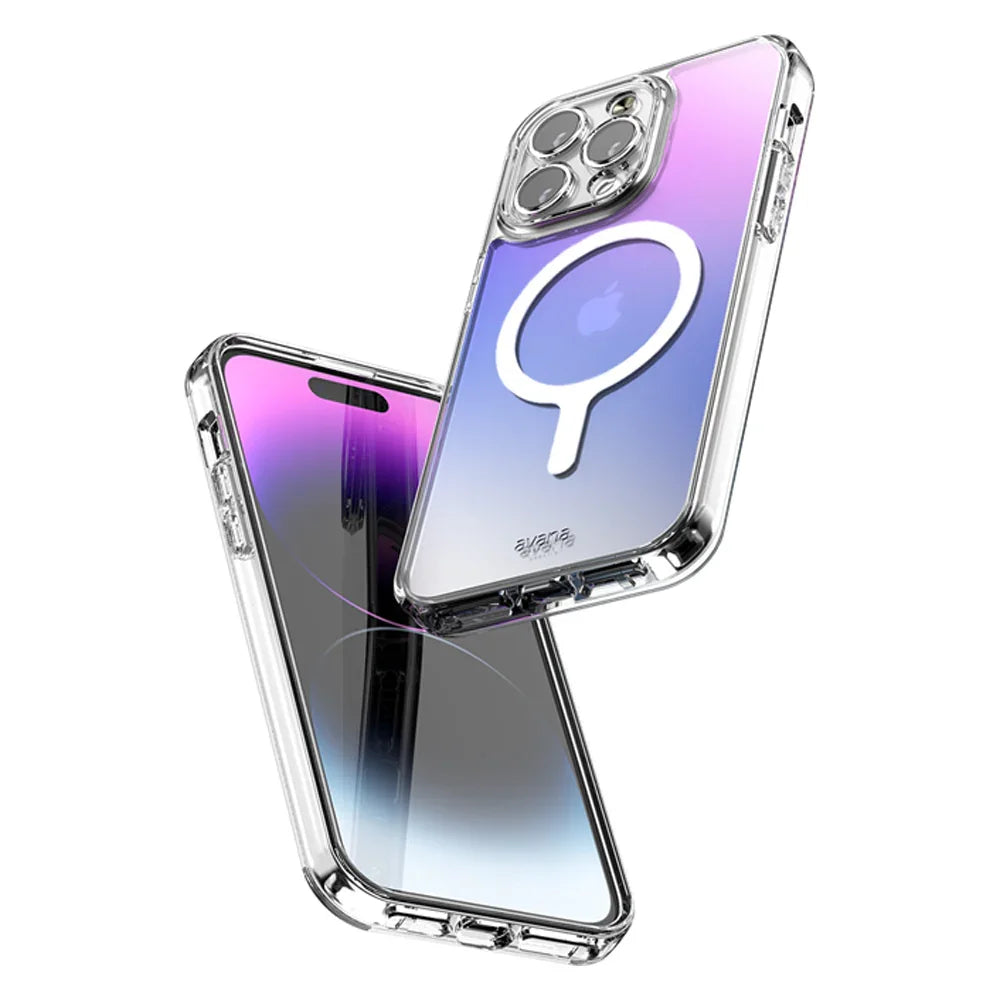 Itskins Avana Cosmic iPhone 15 Pro Max Magsafe Case - Cosmic Violet - Tashqila Itskins Avana Cosmic iPhone 15 Pro Max Magsafe Case - Cosmic Violet - Tashqila